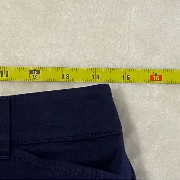TALBOTS / Perfect Crop Navy Blue Dress Pants Size 2 - Picture 11 of 13